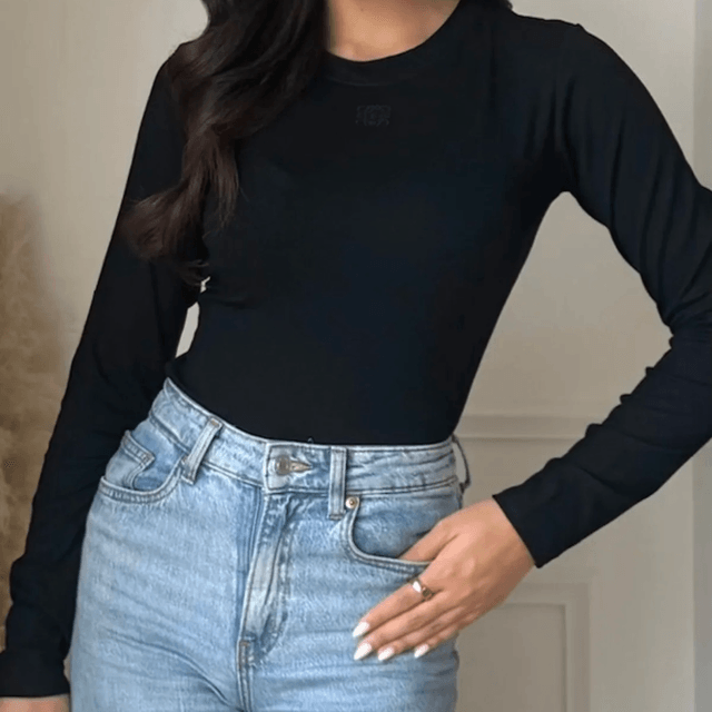 T-shirt LILOU noir 