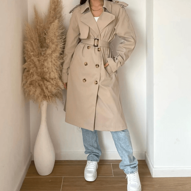 Trench LYNA taupe 