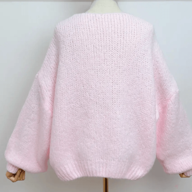 Gilet CAROLINE rose poudré 🇮🇹