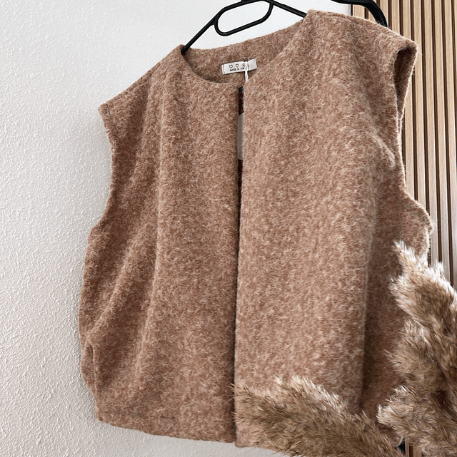 Veste JUSTINE camel 🇮🇹