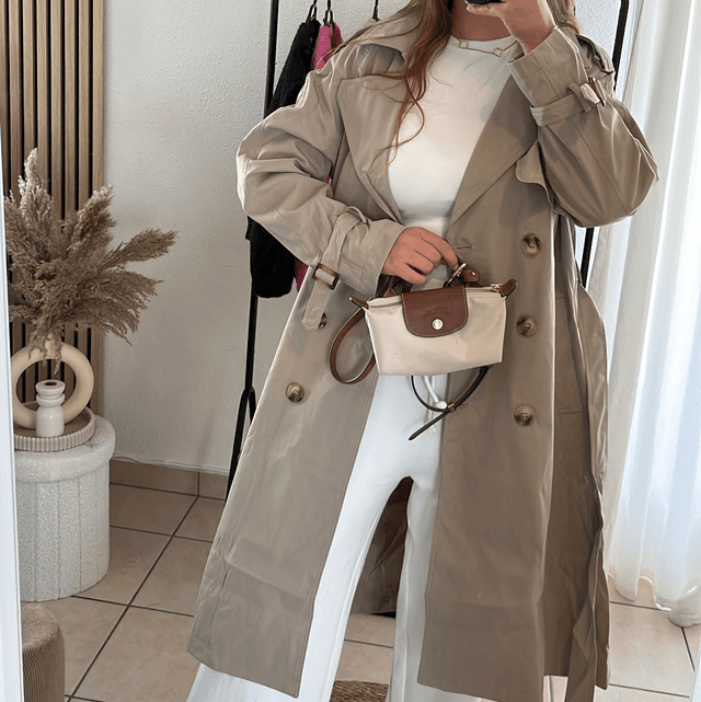 Trench LYNA taupe 