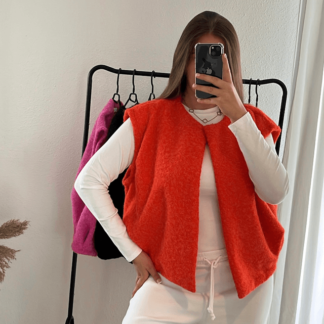 Veste JUSTINE orange 🇮🇹